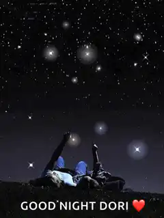 Good Night Dori with stars