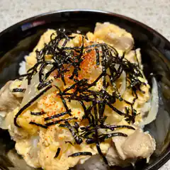 Chicken and egg rice bowl