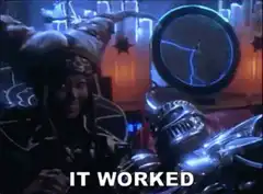 Jinx IT WORKED