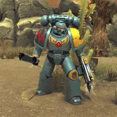 Space Marine idle animation