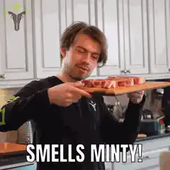 Smells Minty Steak GIF
