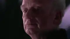 Emperor Palpatine smirking