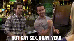 Barney and Ted from How I Met Your Mother