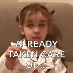 Already Taken Care Of Girl