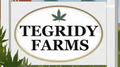 Tegridy Farms sign with South Park characters