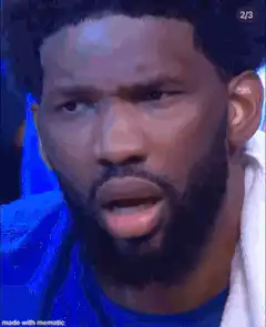 Joel Embiid confused face zoom