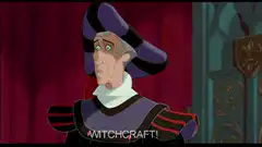 Judge Frollo screams Witchcraft