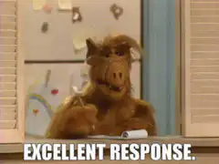 ALF Excellent Response