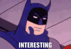 Batman Interesting Meme