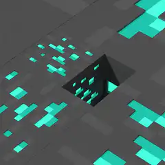 Minecraft diamond ore block