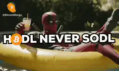 Deadpool HODL Never SODL