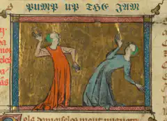 medieval painting pump up the jam