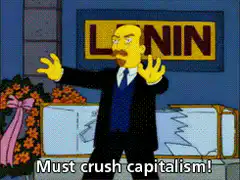 Lenin Must Crush Capitalism