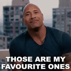 The Rock Those Are My Favourite Ones