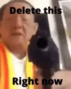 Delete this right now