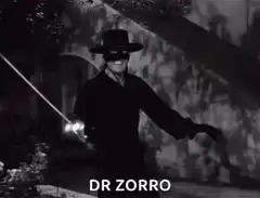 Dr Zorro sword light trail