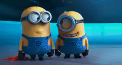 Minions laughing hysterically