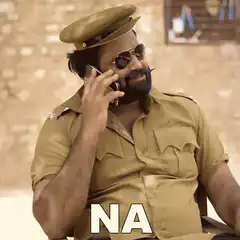 Indian police officer on phone