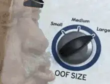 Oof Size Dial
