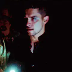 Derek Hale intense stare