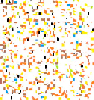 Colorful confetti falling