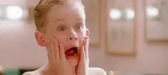 Macaulay Culkin shocked face