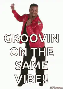 Groovin on the same vibe