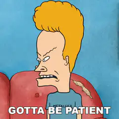 Beavis and Butt-Head Gotta Be Patient