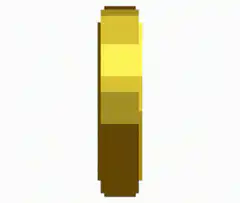 pixel art gold coin flip