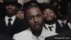 Kendrick Lamar looking confused