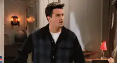 Chandler questioning gesture