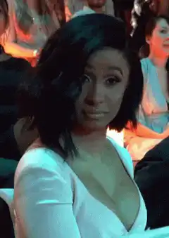 Cardi B side eye