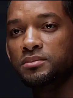 Will Smith looking thoughtful