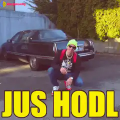 Jus HODL meme with crypto bro