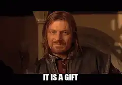 Boromir It Is A Gift