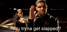 Drake You Tryna Get Slapped