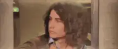Man's eyes bulge out in shock