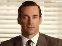 Jon Hamm winking