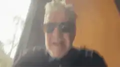 David Lynch zooming into face