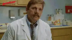 Doctor holds up note It can take time to heal