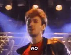 Tom Cruise saying no