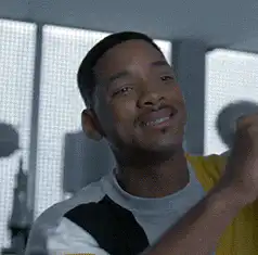 Will Smith nodding and smiling