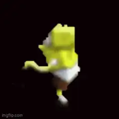 SpongeBob SquarePants dancing