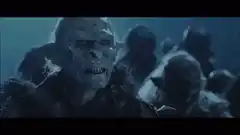 Goblin leader laughing maniacally