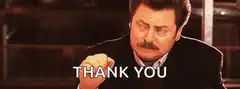 Ron Swanson Thank You