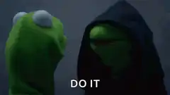 Kermit the Frog Hooded DO IT