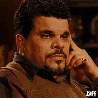 Luis from Brooklyn Nine-Nine thinking
