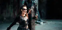 Maleficent and Mulan fight