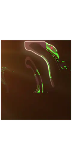 neon abstract shapes animation