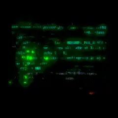 green code matrix background
